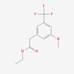 Ethyl 3-methoxy-5-(trifluoromethyl)phenylacetate