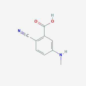 5-(Methylamino)-2-cyanobenzoic acid