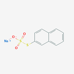 Sodium S-(naphthalen-2-yl) sulfurothioate