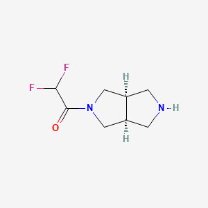 2,2-Difluoro-1-((3aR,6aS)-hexahydropyrrolo[3,4-c]pyrrol-2(1H)-yl)ethanone