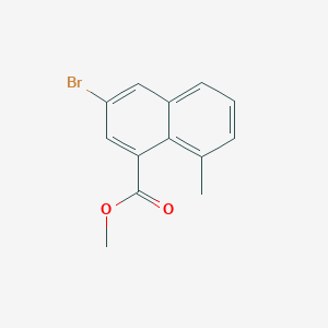 Methyl 3-bromo-8-methyl-1-naphthoate