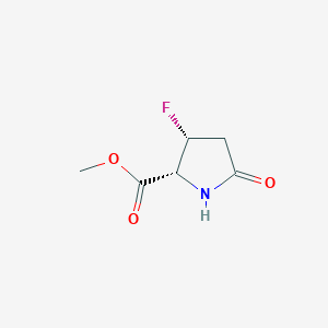 (2R,3R)-Methyl 3-fluoro-5-oxopyrrolidine-2-carboxylate