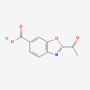 2-Acetylbenzo[d]oxazole-6-carboxylic acid