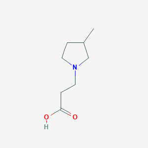 3-(3-Methylpyrrolidin-1-yl)propanoic acid