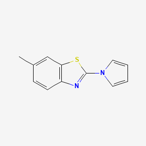 6-Methyl-2-(1H-pyrrol-1-yl)benzo[d]thiazole