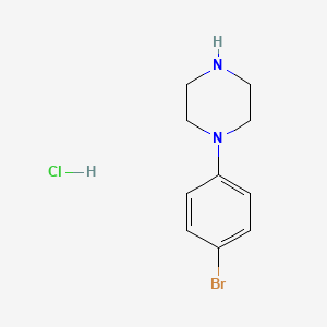 molecular formula C10H14BrClN2 B1286410 1-(4-Bromophenyl)piperazine hydrochloride CAS No. 68104-62-1