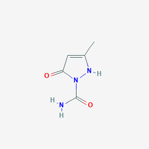 3-Methyl-5-oxo-2,5-dihydro-1H-pyrazole-1-carboxamide