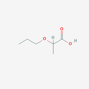 molecular formula C6H12O3 B1286413 2-Propoxypropanoic acid CAS No. 56674-67-0