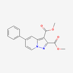 Dimethyl 5-phenylpyrazolo[1,5-a]pyridine-2,3-dicarboxylate