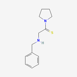 2-(Benzylamino)-1-(pyrrolidin-1-yl)ethanethione