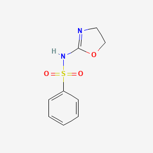 N-(4,5-dihydro-1,3-oxazol-2-yl)benzenesulfonamide