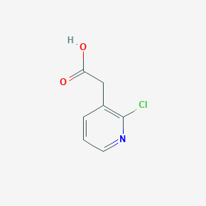 molecular formula C7H6ClNO2 B1286426 2-(2-Chloropyridin-3-yl)acetic acid CAS No. 61494-55-1