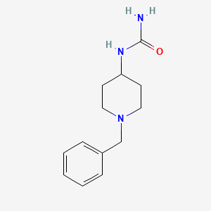 molecular formula C13H19N3O B1286431 (1-Benzylpiperidin-4-yl)urea CAS No. 61220-35-7