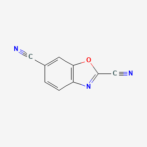 Benzo[d]oxazole-2,6-dicarbonitrile