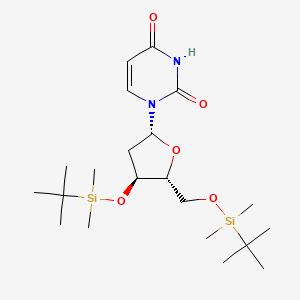 3',5'-Bis-O-(tert-butyldimethylsilyl)-2'-deoxyuridine