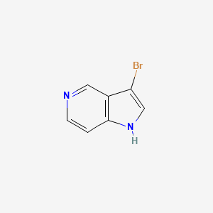 molecular formula C7H5BrN2 B1286446 3-bromo-1H-pyrrolo[3,2-c]pyridine CAS No. 23612-36-4