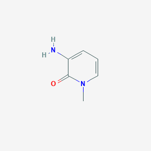 molecular formula C6H8N2O B1286447 3-氨基-1-甲基吡啶-2(1H)-酮 CAS No. 33631-01-5