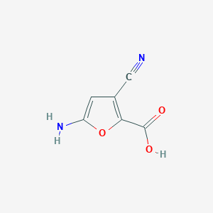 5-Amino-3-cyanofuran-2-carboxylic acid