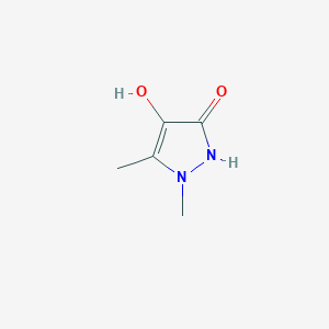 4-Hydroxy-1,5-dimethyl-1H-pyrazol-3(2H)-one