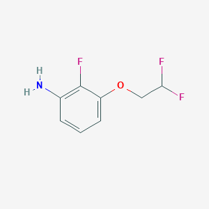 2-Fluoro-3-(2,2-difluoroethoxy)aniline