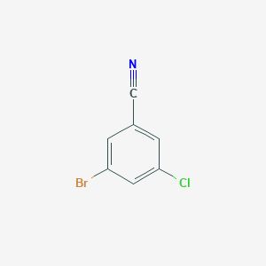 molecular formula C7H3BrClN B1286475 3-溴-5-氯苯甲腈 CAS No. 304854-55-5