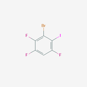 1-Bromo-2-iodo-3,5,6-trifluorobenzene