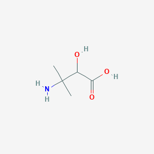 3-Amino-2-hydroxy-3-methylbutanoic acid