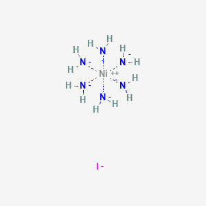 azanide;nickel(2+);iodide