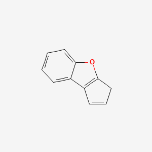 molecular formula C11H8O B12864874 3H-Cyclopenta[B]benzofuran CAS No. 247-10-9