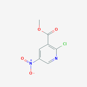 molecular formula C7H5ClN2O4 B1286489 Methyl 2-chloro-5-nitronicotinate CAS No. 190271-88-6