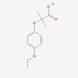 B128649 2-(4-Ethoxyphenoxy)-2-methylpropanoic acid CAS No. 154548-95-5
