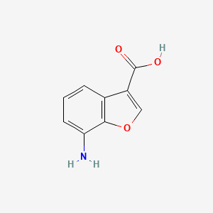 7-Aminobenzofuran-3-carboxylic acid