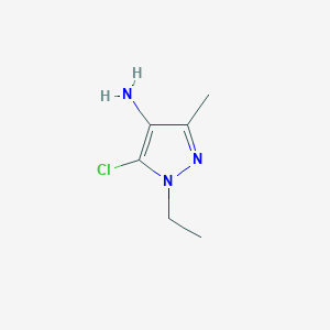 5-Chloro-1-ethyl-3-methyl-1H-pyrazol-4-amine