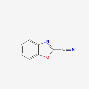 4-Methylbenzo[d]oxazole-2-carbonitrile