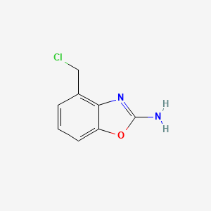 4-(Chloromethyl)benzo[d]oxazol-2-amine