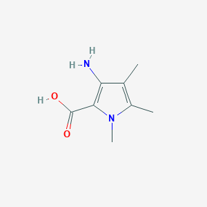 3-Amino-1,4,5-trimethyl-1H-pyrrole-2-carboxylic acid