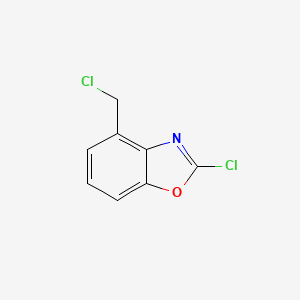 2-Chloro-4-(chloromethyl)benzo[d]oxazole