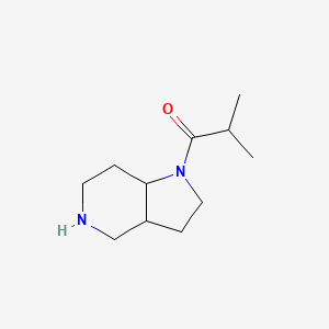 2-Methyl-1-(octahydro-1H-pyrrolo[3,2-c]pyridin-1-yl)propan-1-one