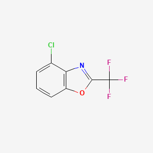 4-Chloro-2-(trifluoromethyl)benzo[d]oxazole