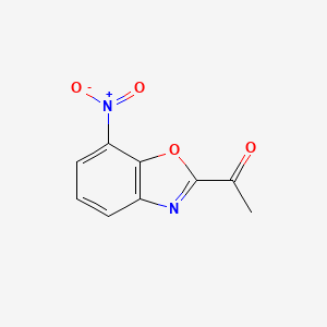 1-(7-Nitrobenzo[d]oxazol-2-yl)ethanone