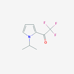 2,2,2-Trifluoro-1-(1-isopropyl-1H-pyrrol-2-yl)ethanone