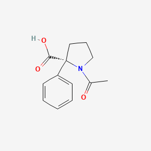 (R)-1-Acetyl-2-phenylpyrrolidine-2-carboxylic acid