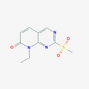 8-Ethyl-2-(methylsulfonyl)pyrido[2,3-d]pyrimidin-7(8H)-one