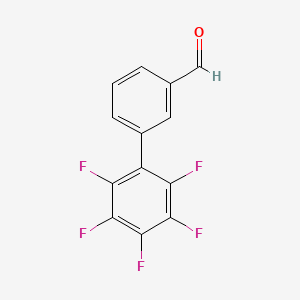 2',3',4',5',6'-Pentafluoro[1,1'-biphenyl]-3-carbaldehyde