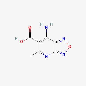 7-Amino-5-methyl-[1,2,5]oxadiazolo[3,4-b]pyridine-6-carboxylic acid