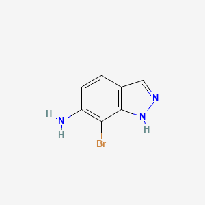 7-bromo-1H-indazol-6-amine