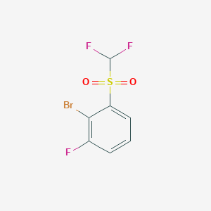 2-Bromo-3-fluorophenyl difluoromethyl sulphone