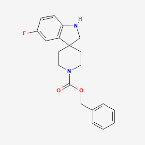 Benzyl 5-fluorospiro[indoline-3,4'-piperidine]-1'-carboxylate