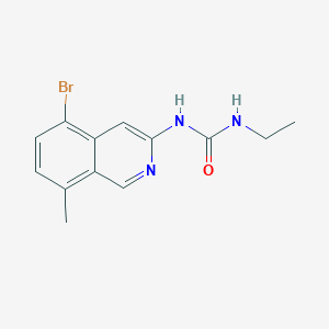 1-(5-Bromo-8-methylisoquinolin-3-yl)-3-ethylurea