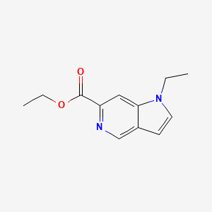 Ethyl 1-ethyl-1h-pyrrolo[3,2-c]pyridine-6-carboxylate